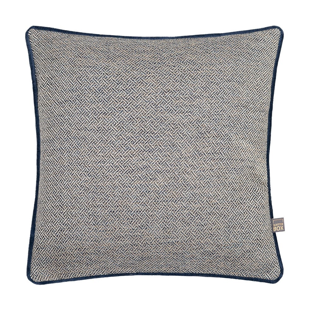 Ada Blue & Silver Cushion - 3 Sizes