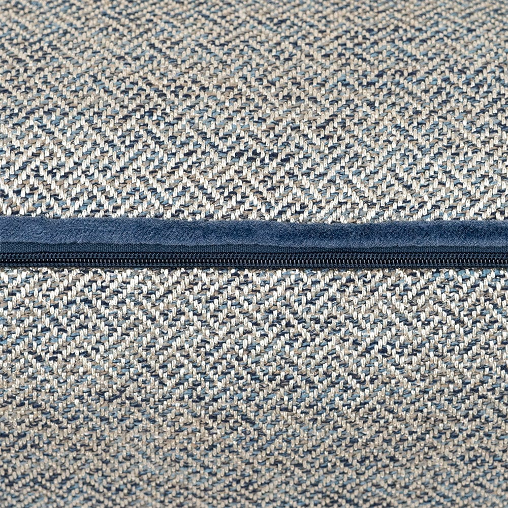 Ada Blue & Silver Cushion