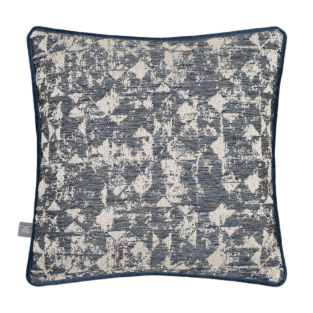 Joni Blue & Silver Cushion