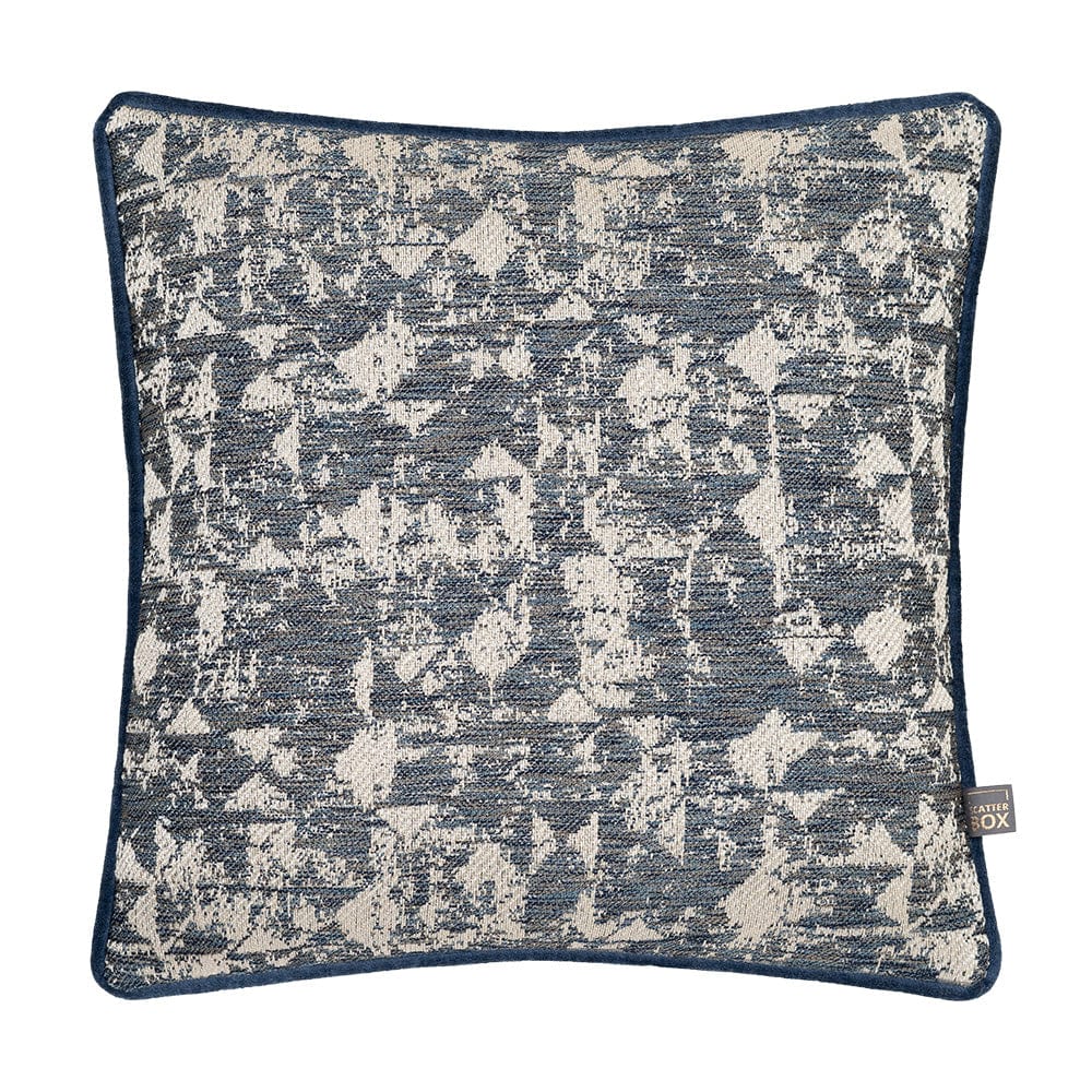 Joni Blue & Silver Cushion