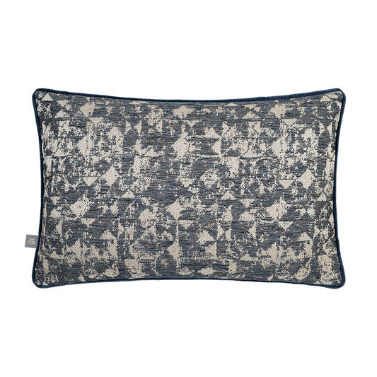 Joni Blue & Silver Cushion - 3 Sizes