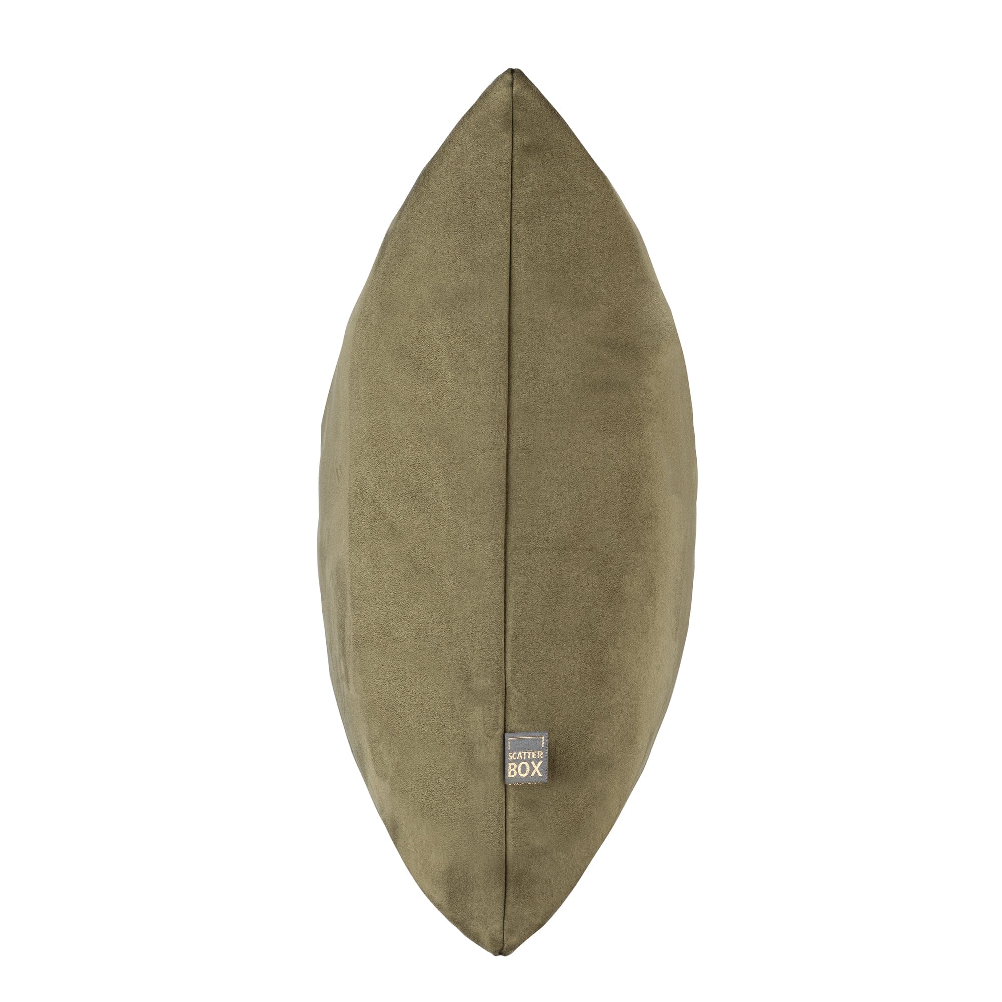 Quentin Olive Green Velvet Cushion
