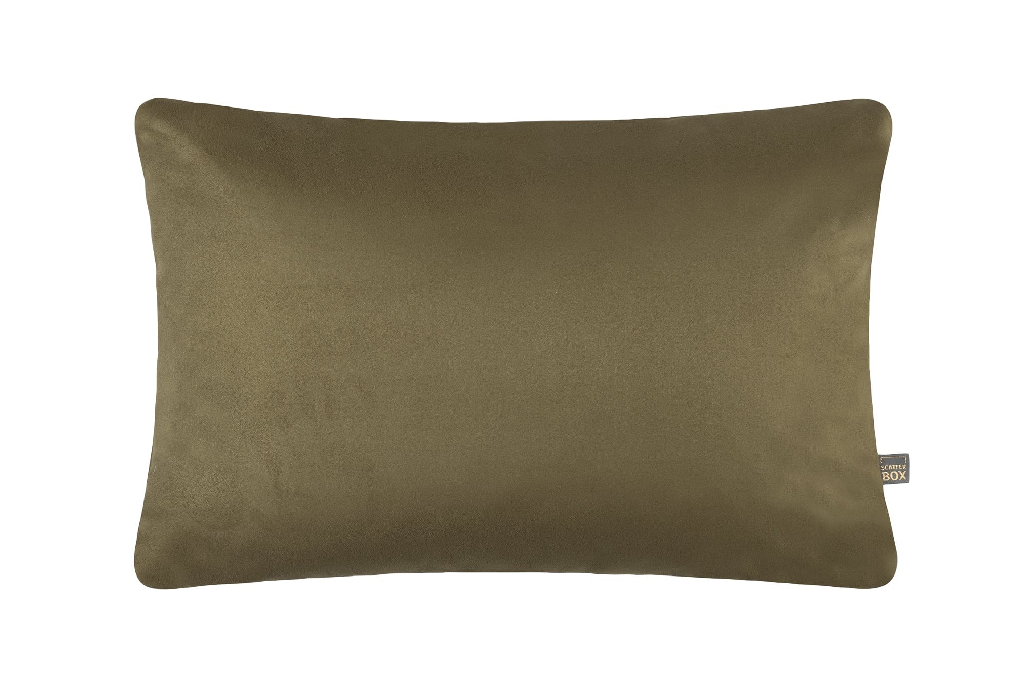 Quentin Olive Green Velvet Cushion
