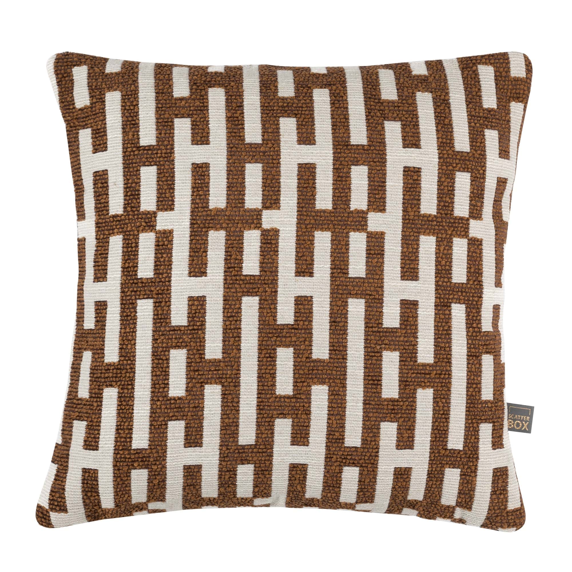 Hugo Cognac Cushion
