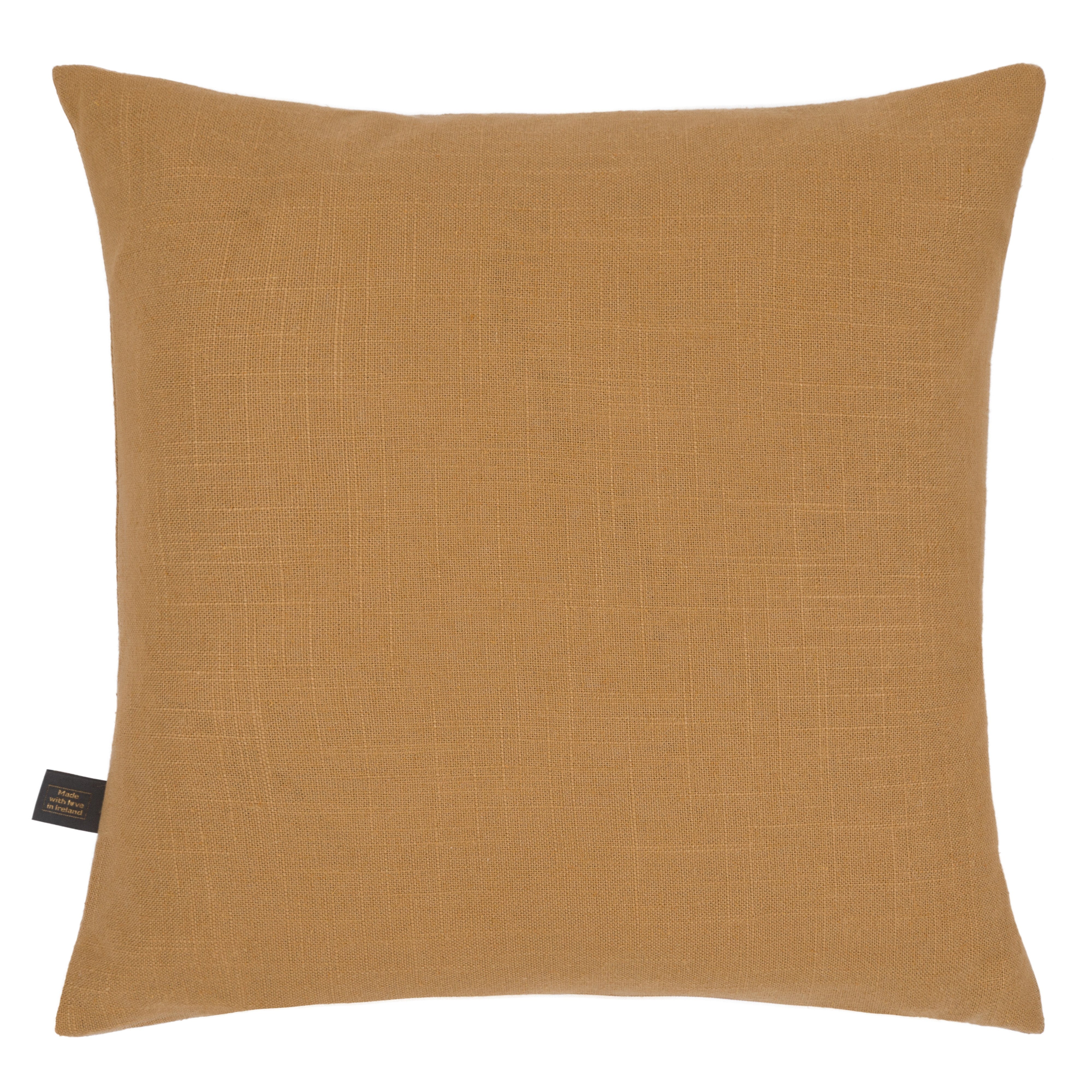 Faye Soft Ochre Cushion