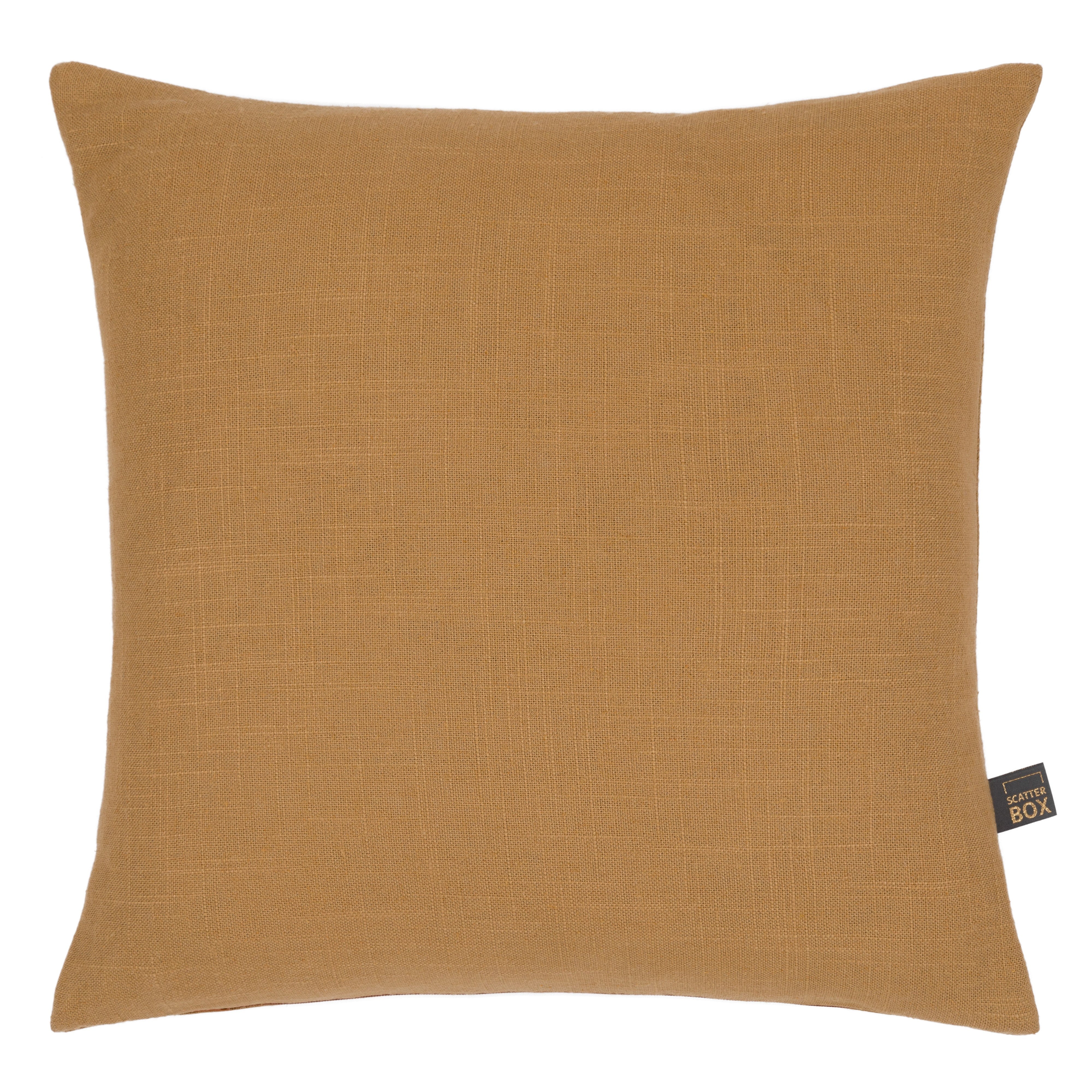 Faye Soft Ochre Cushion