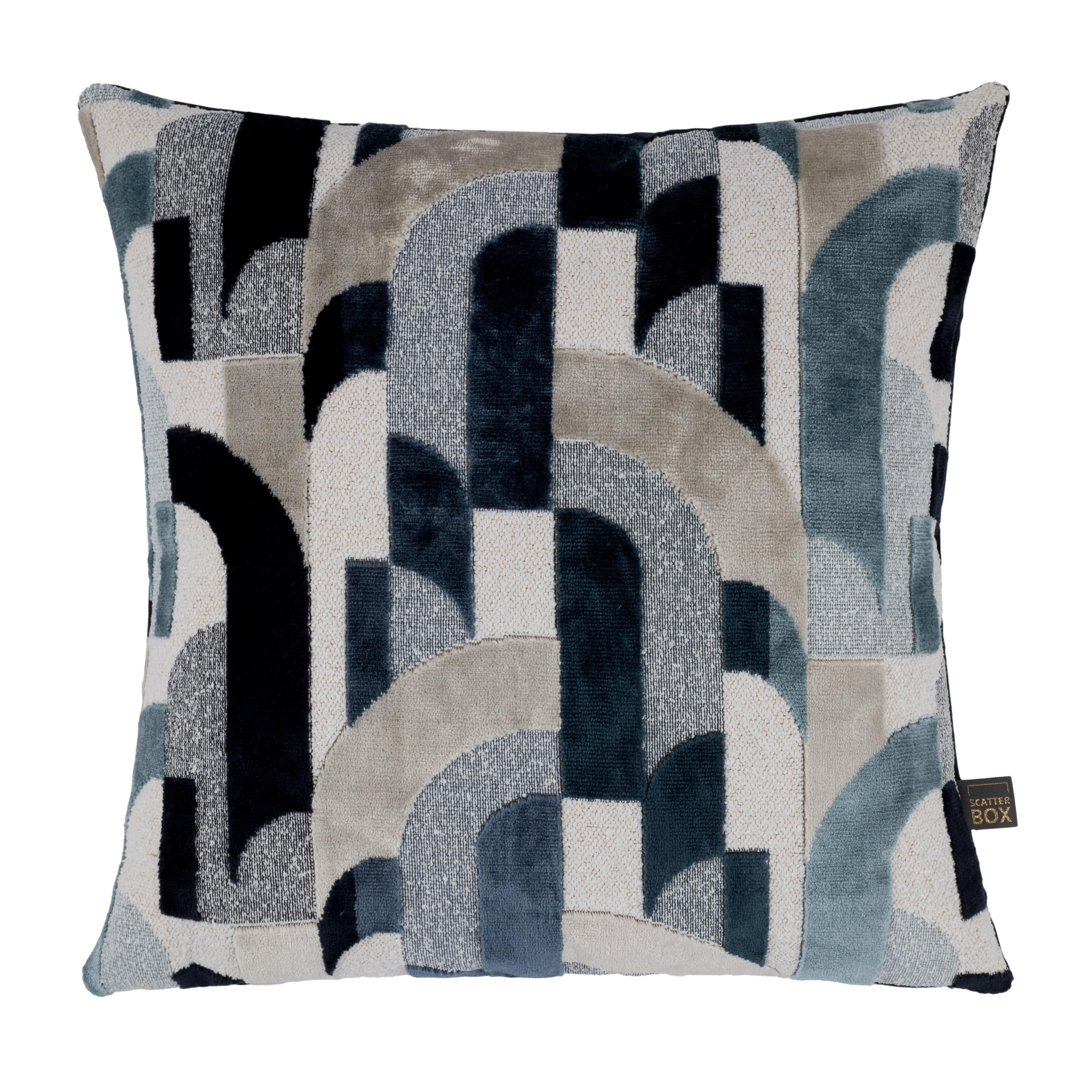 Ashton Blue Cushion