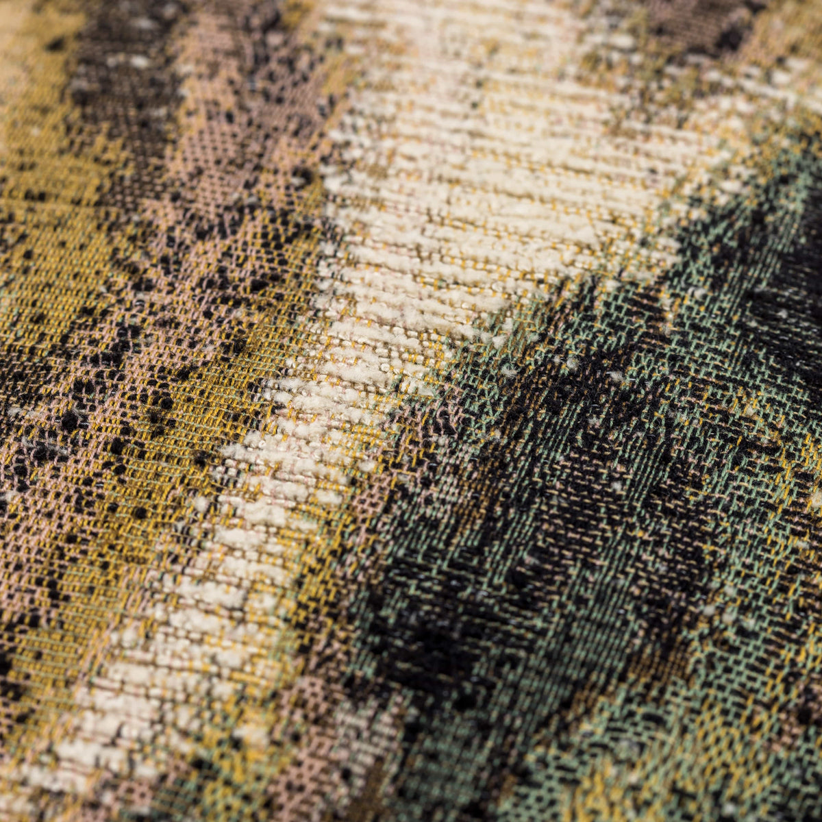 Sylvie Green Botanical Jacquard Cushion