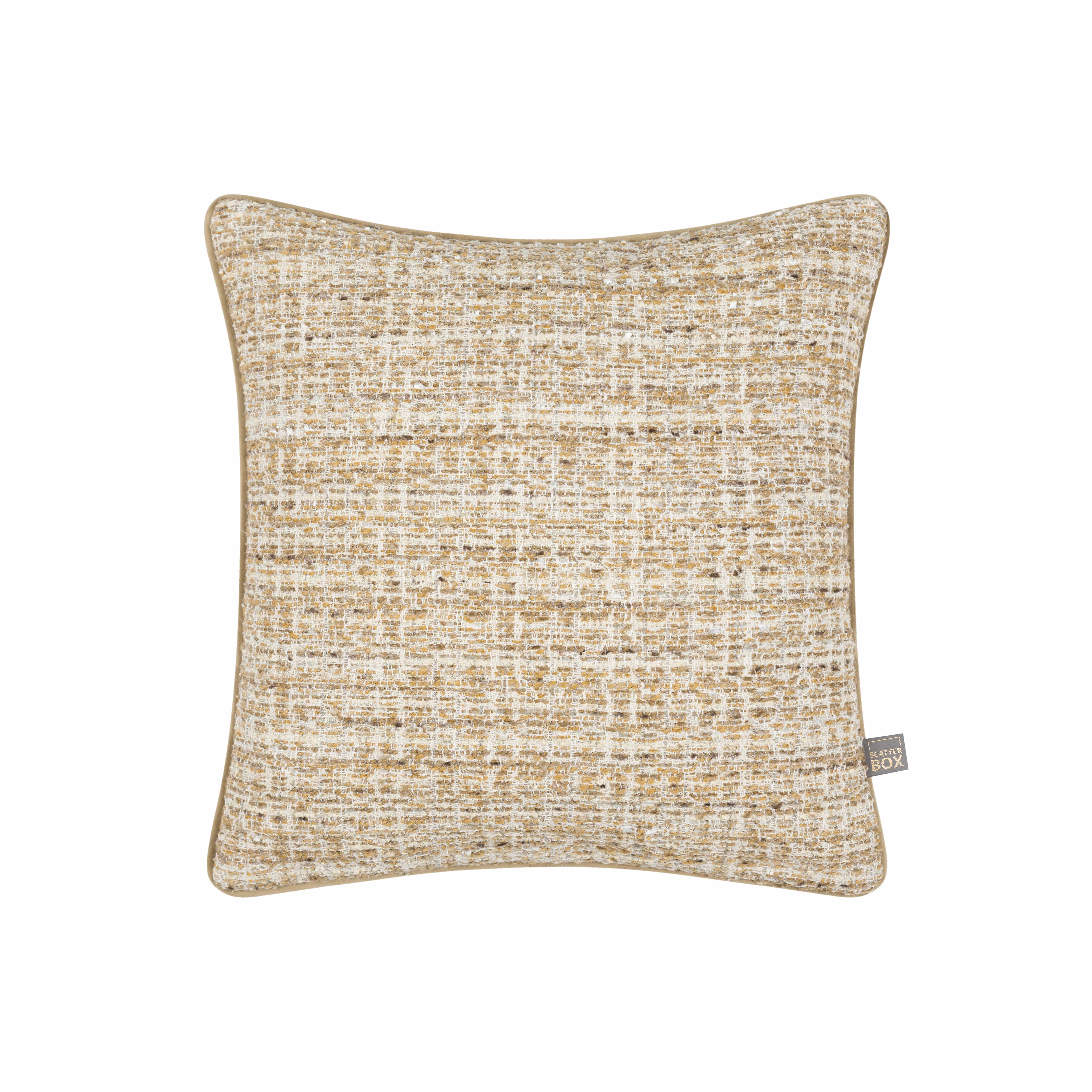 Amelie Gold Woven Scatter Cushion