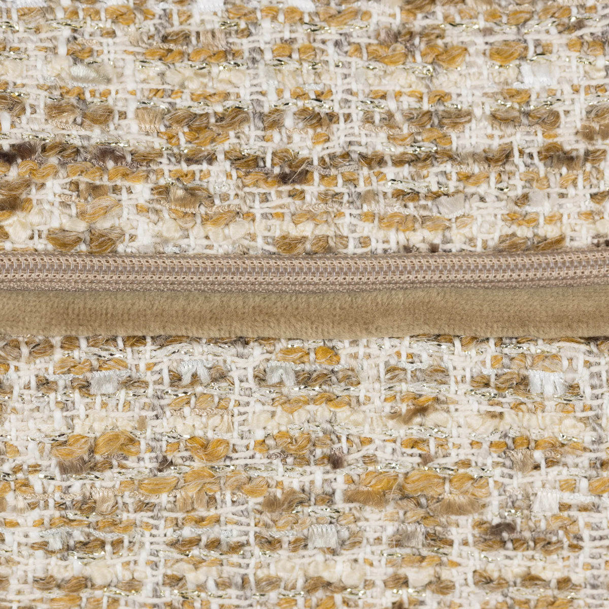 Amelie Gold Woven Scatter Cushion