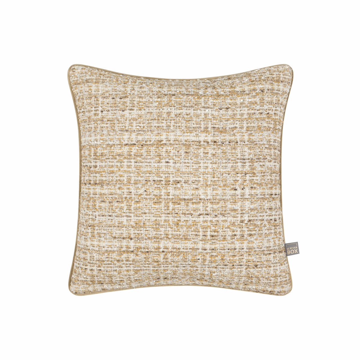 Amelie Gold Woven Scatter Cushion