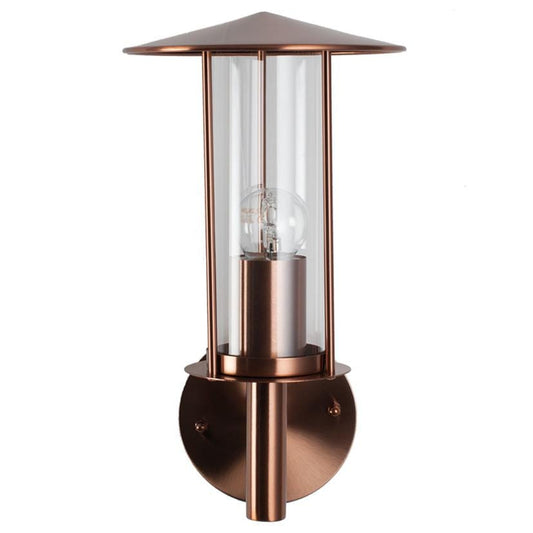 Copper Outdoor Chimney Wall Light