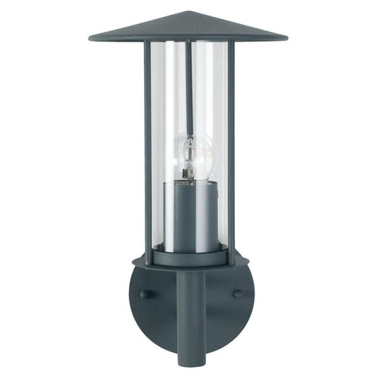 Chimney Dark Grey Outdoor Wall Light