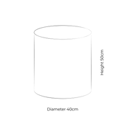 Cylinder 40cm Lampshade