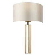 Strand Wall Light Matt Antique Brass & Mink