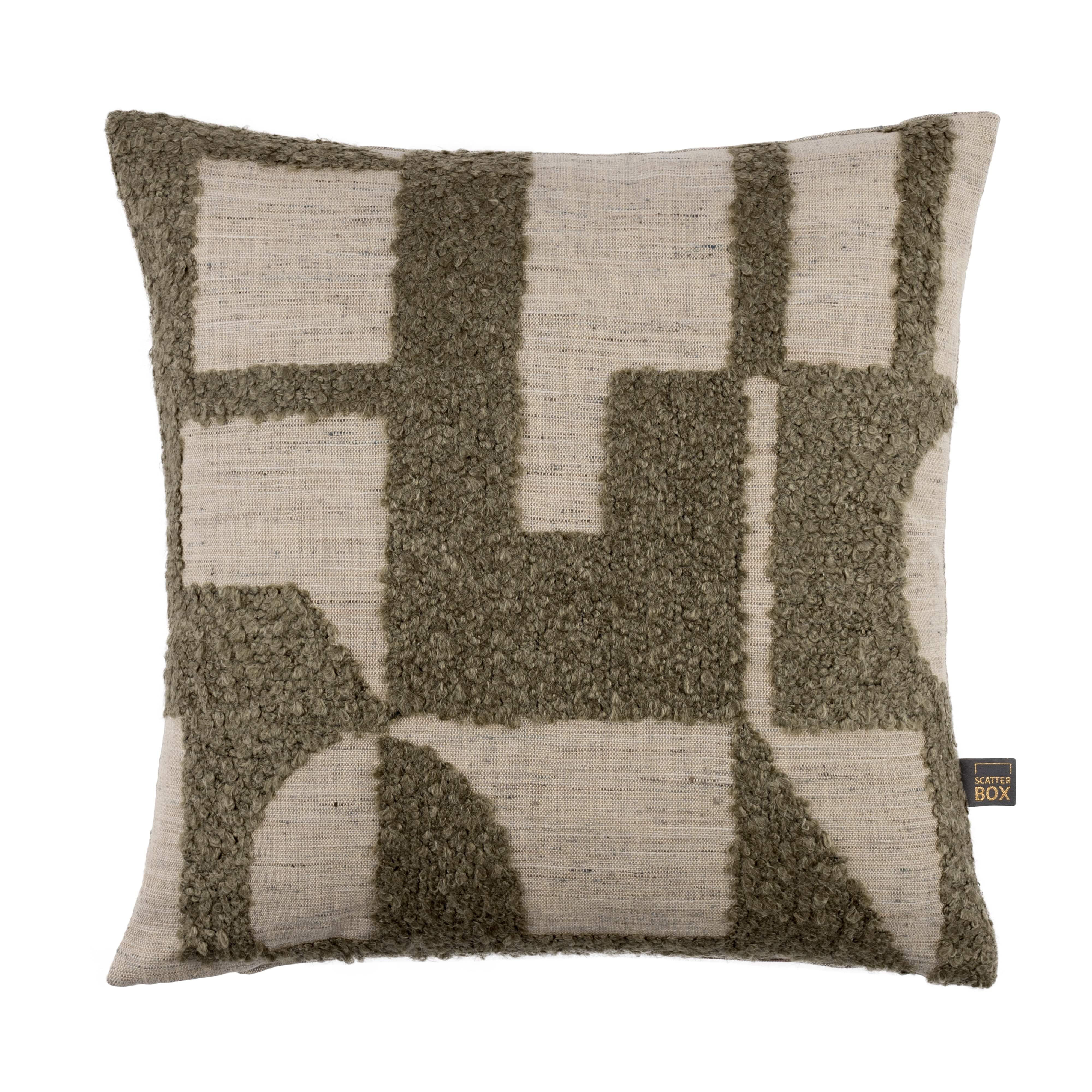 Lila Green Cushion