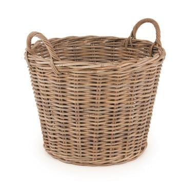 Grey Kubu Storage Log Basket