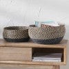 Set of 2 Seagrass Baskets