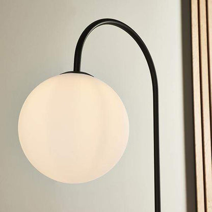 Moda Satin Black Floor Lamp