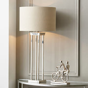 4 Post Aluminium Table Lamp