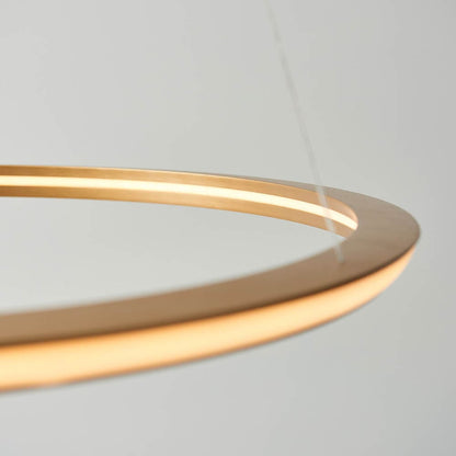 Neptune Satin Gold LED Pendant