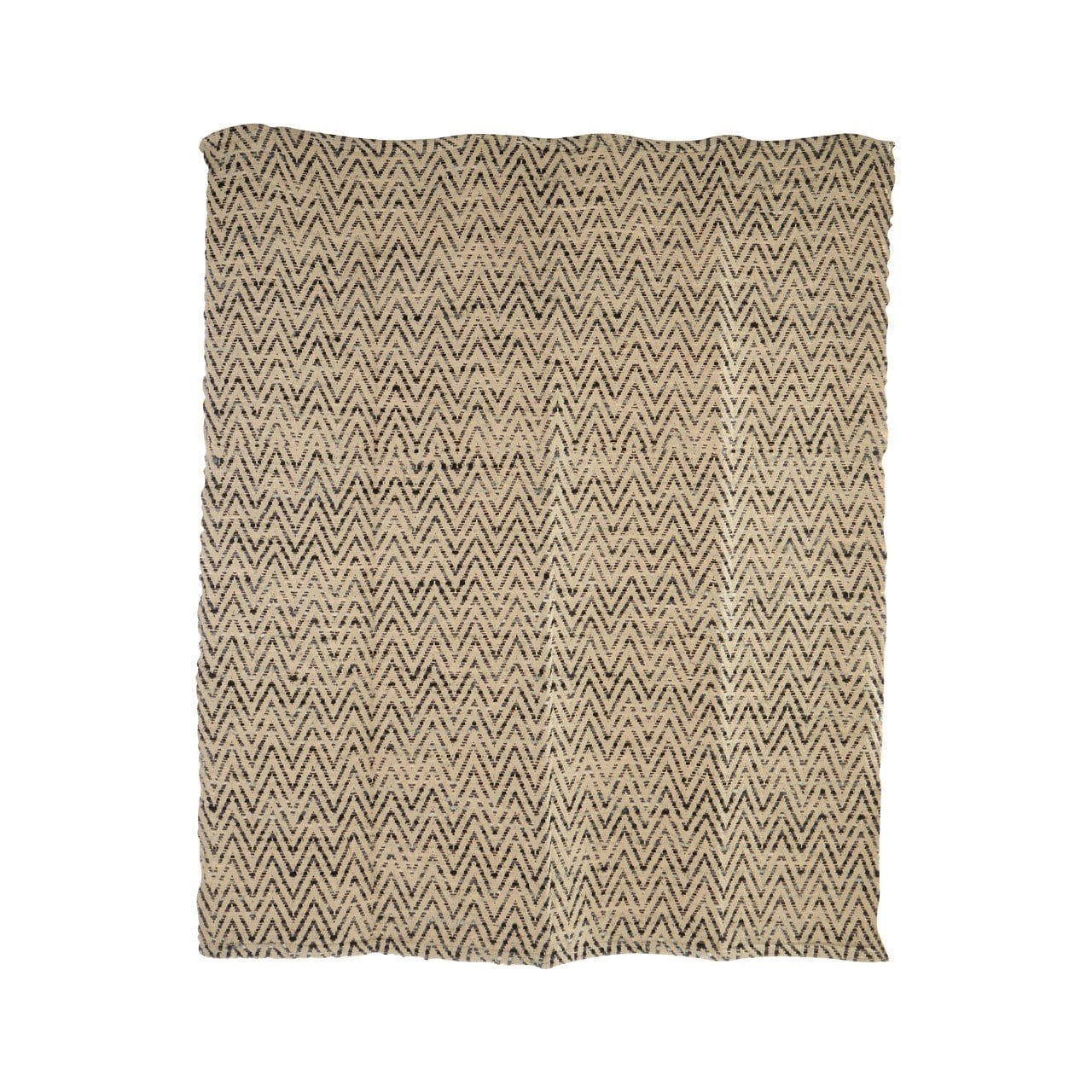 Zig Zaggy Woven Chevron Throw