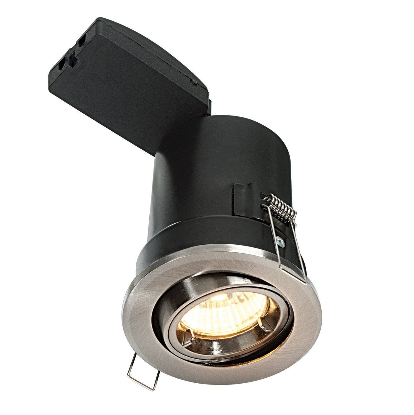 ShieldPLUS Mv Tilt Downlight Satin Nickel