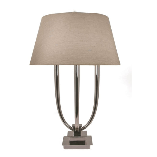 Aurora Nickel Table Lamp