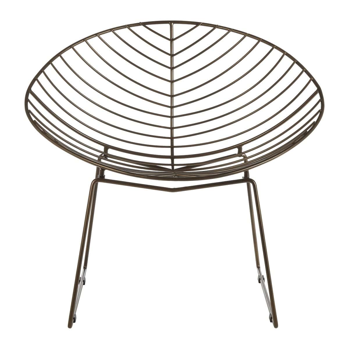 Oliver Bronze Wire Chair