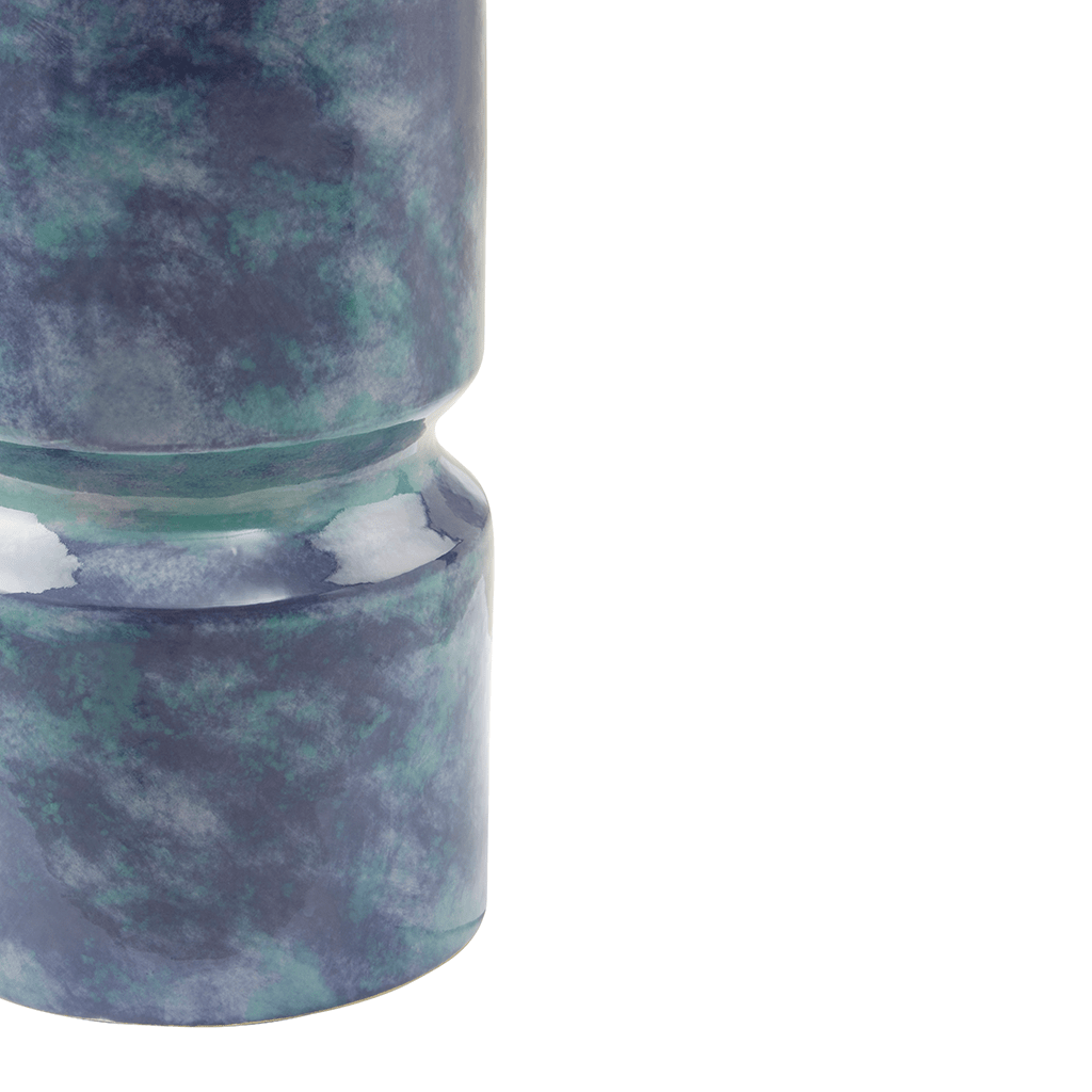 Jasper Tall Blue Vase