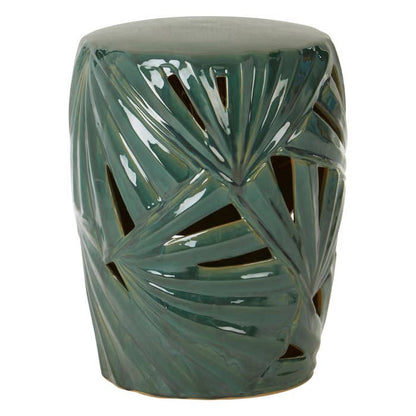 Leaf Ceramic Stool