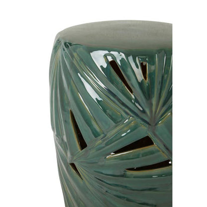 Leaf Ceramic Stool