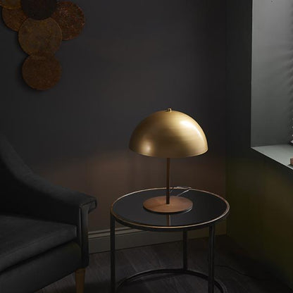 Chester Soft Gold & Dark Bronze Table Lamp