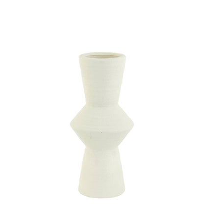 Ayla Cream Ceramic Vase