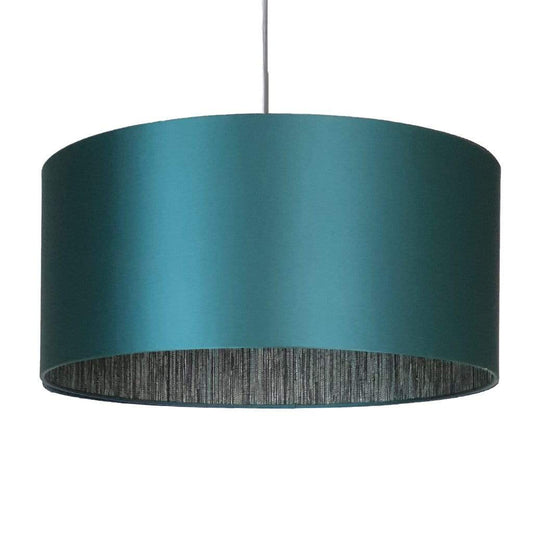 Jungle Teal Satin Shade with Anthology Seri Lining