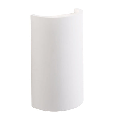 Crescent 2Lt Plaster Wall Light