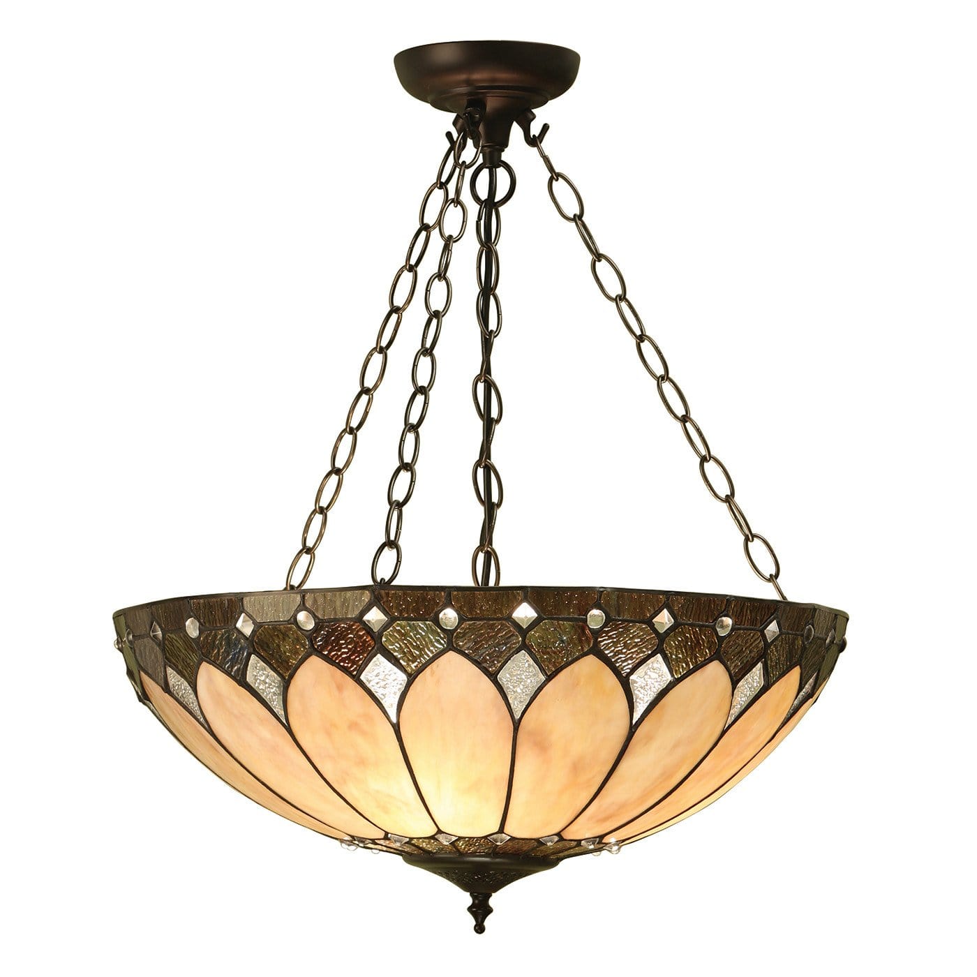 Brooklyn Large Inverted 3Lt Pendant