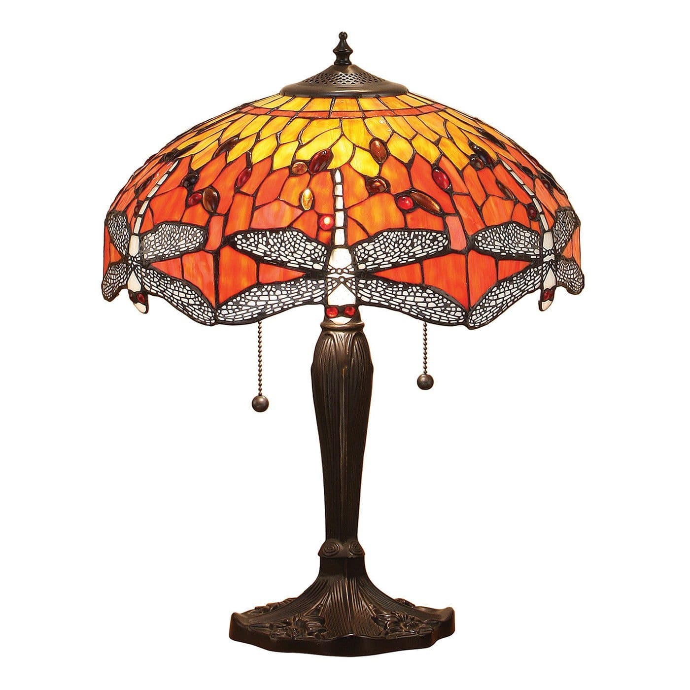 Dragonfly Flame Medium Table