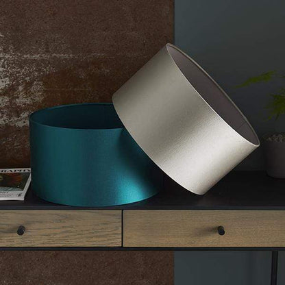 Lagoon Teal Satin Shade