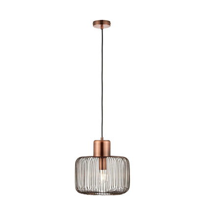 Nicola 1Lt Antique Copper Pendant