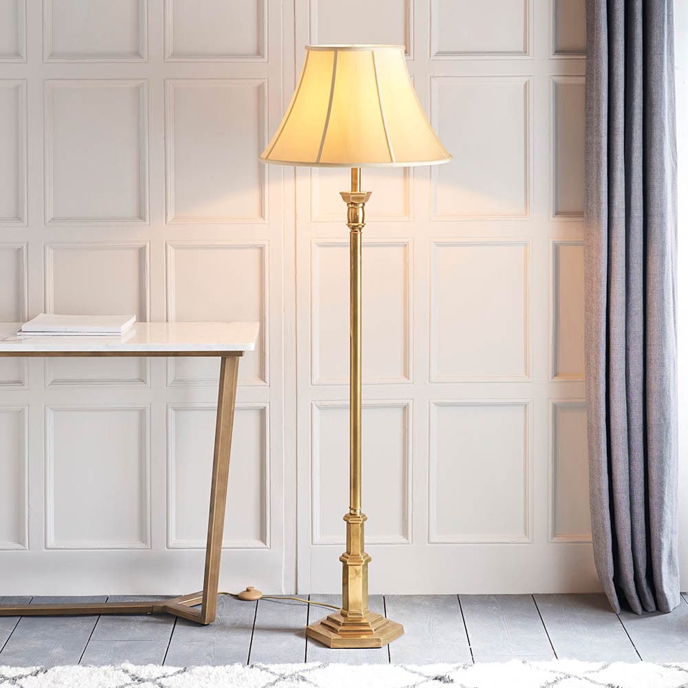 Solid Brass Floor Lamp