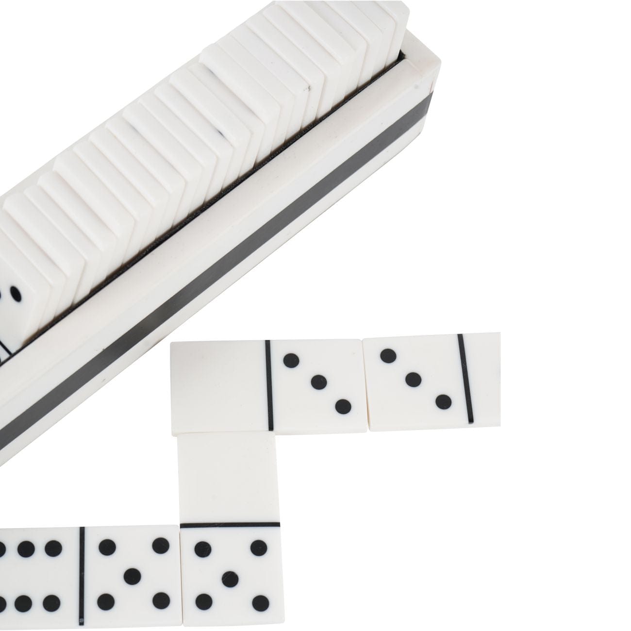 White & Black Domino Set