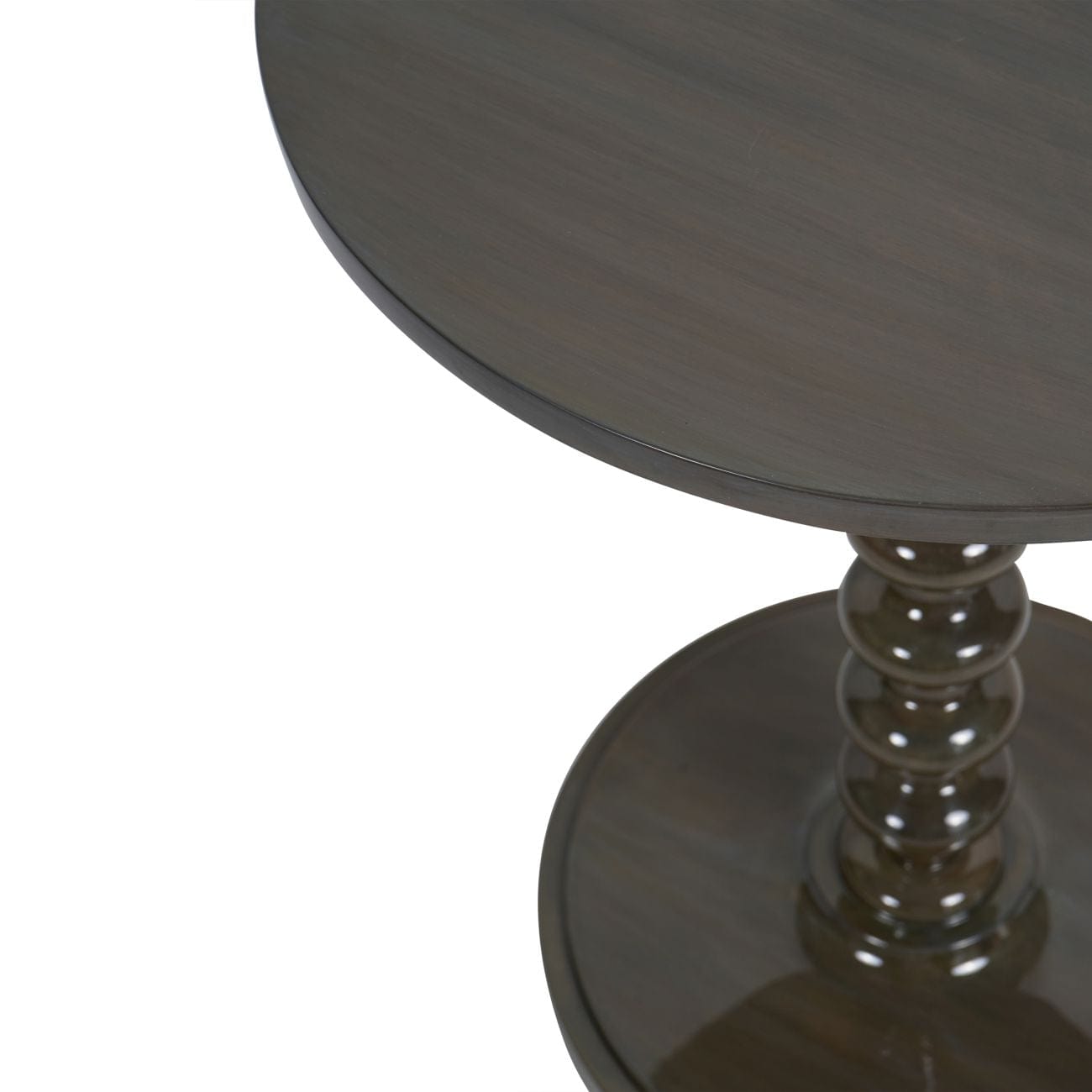 Lacquer Side Table Olive