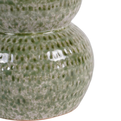 Green Laneham Stoneware Vase Small