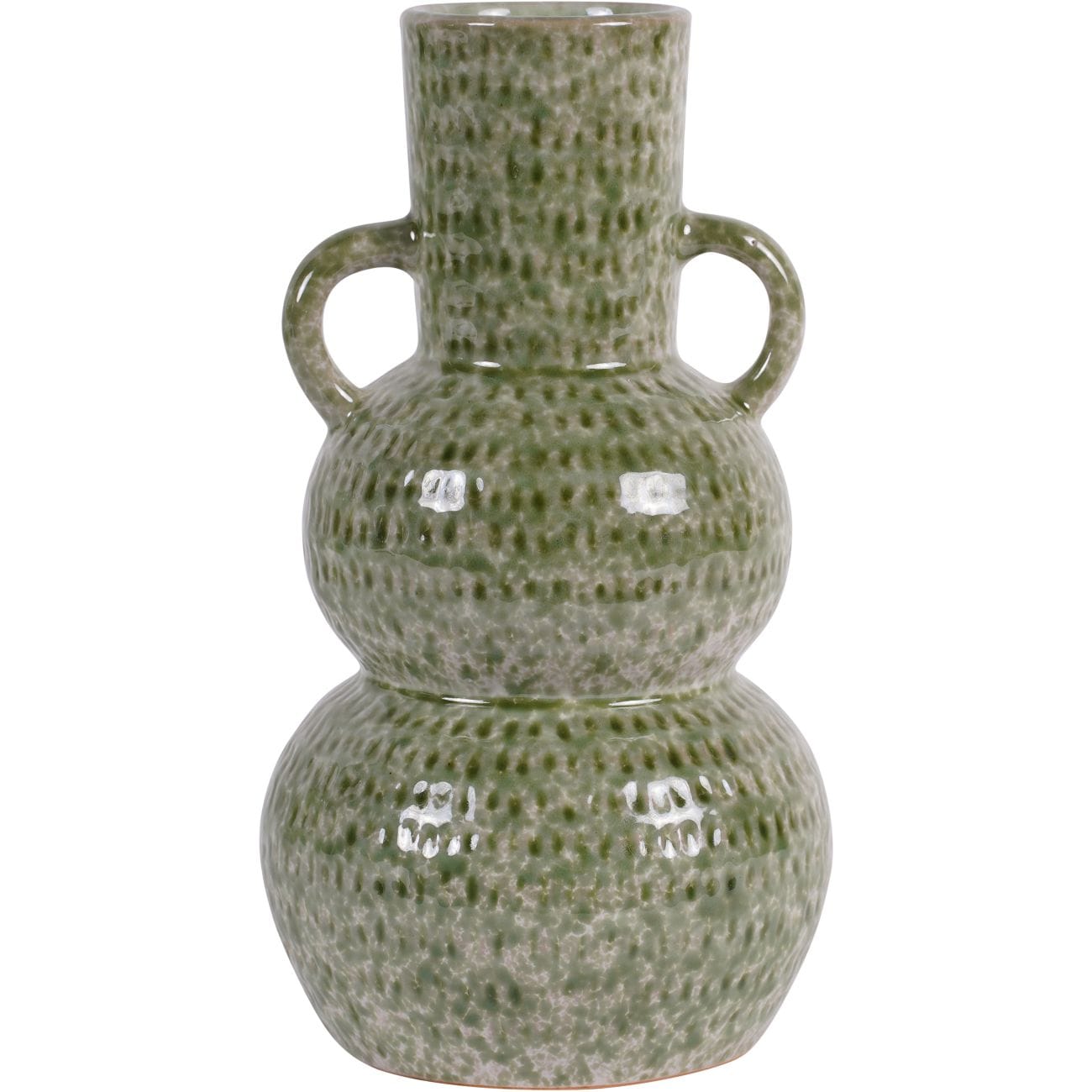 Green Laneham Stoneware Vase Small