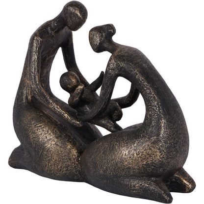 Caring Family Sculpture