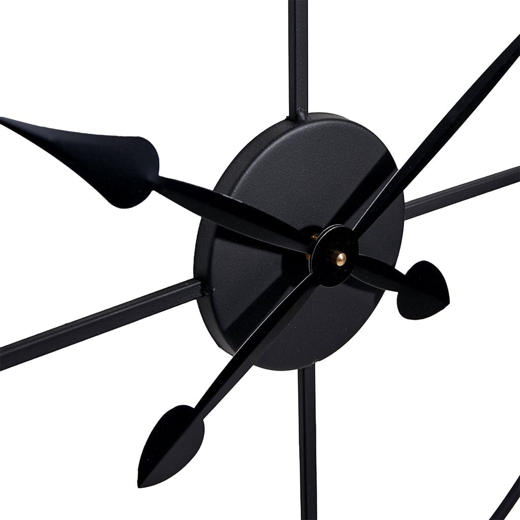 Church Black Wall Clock