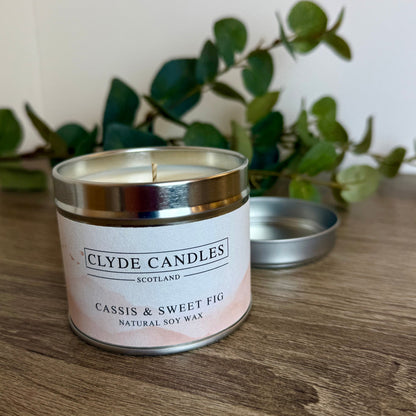 Cassis & Sweet Fig Candle Tin