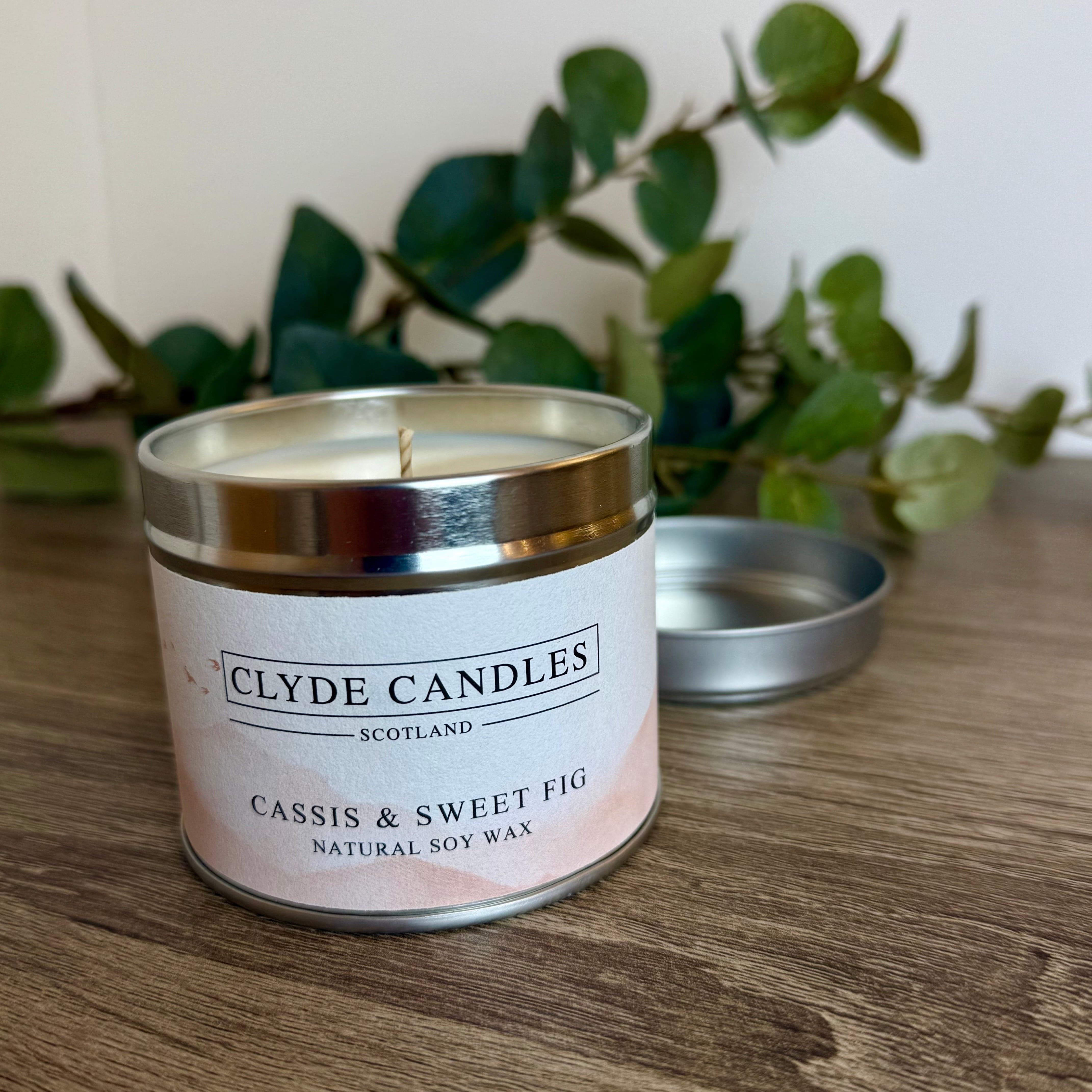 Cassis & Sweet Fig Candle Tin