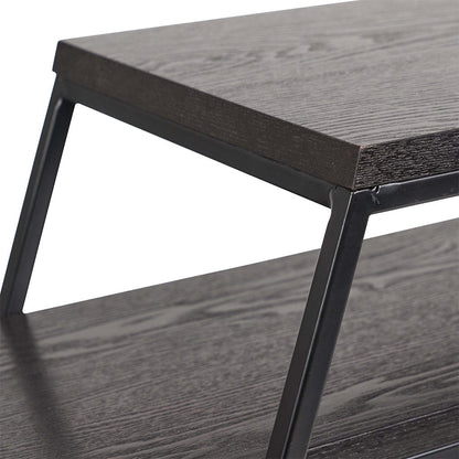Mashiko Black Ash & Black Set of 2 Console Tables